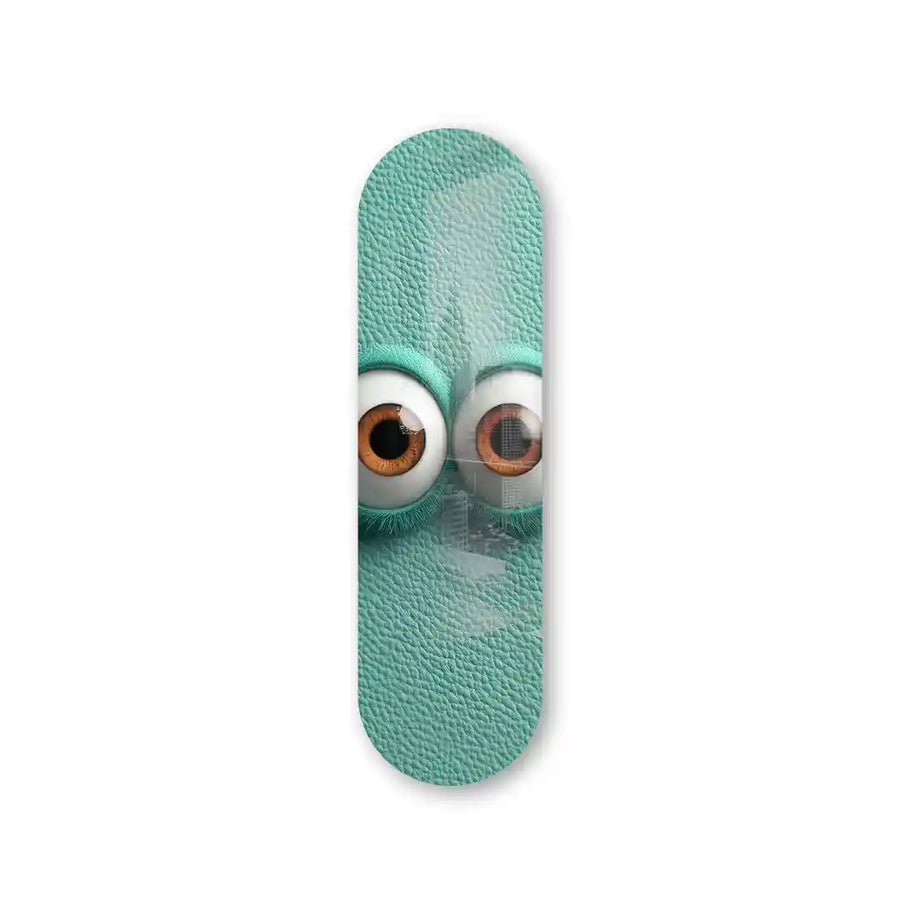 Cuadro Vertical Divertido | Big Eyes Mint