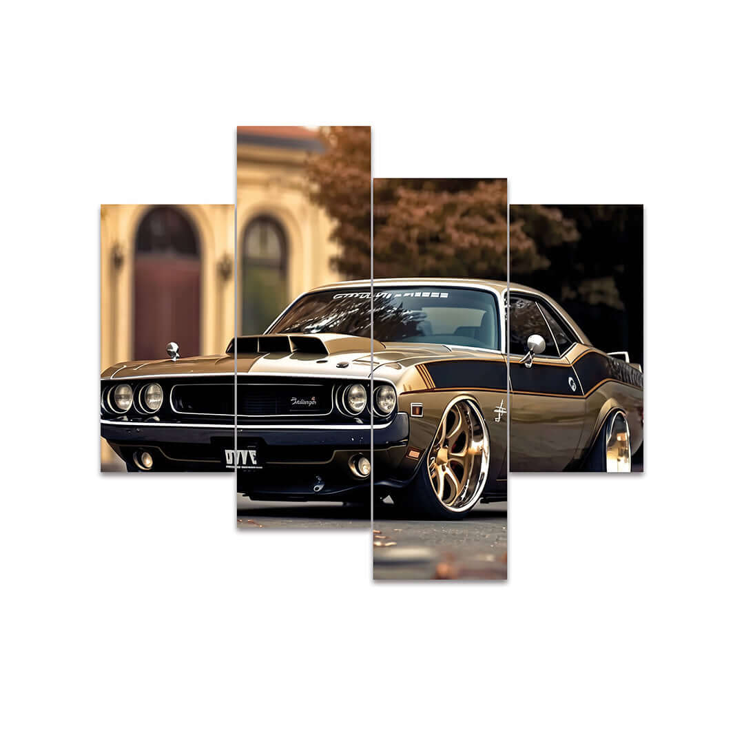Cuadro de Metacrilato Dodge Challenger | Decoración de Coches