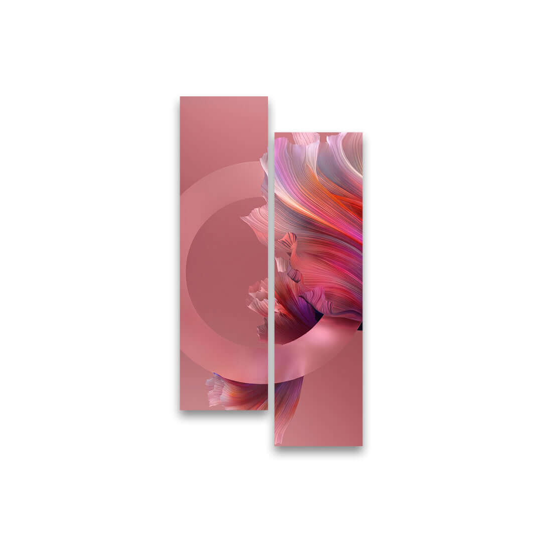 Dos tiras Vertcal - Flor en Movimiento
