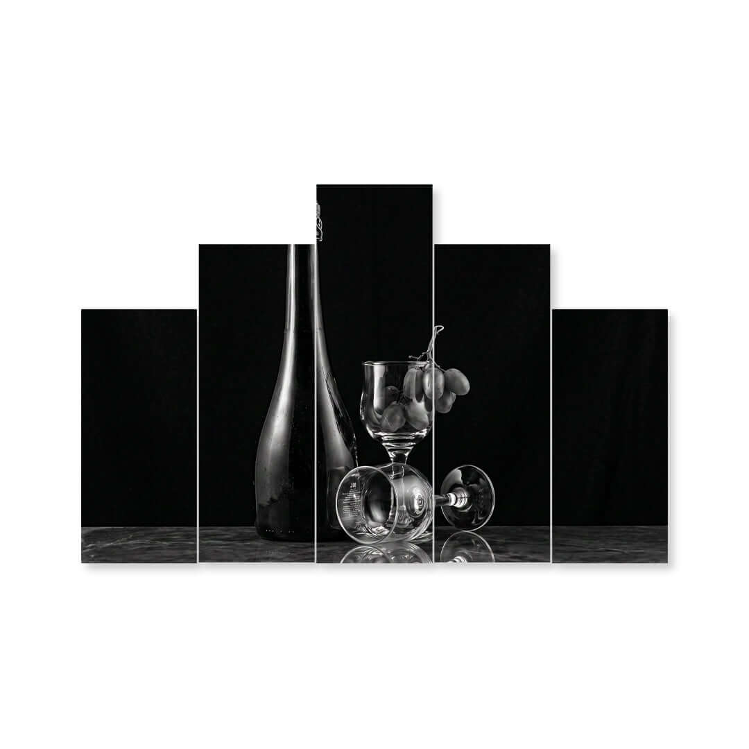 Cuadro de Metacrilato Botella de Vino | Decoración Elegante