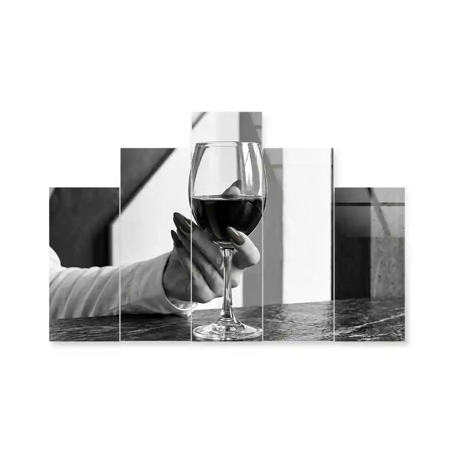 Cuadro de Metacrilato Copa de Vino | Decoración Elegante