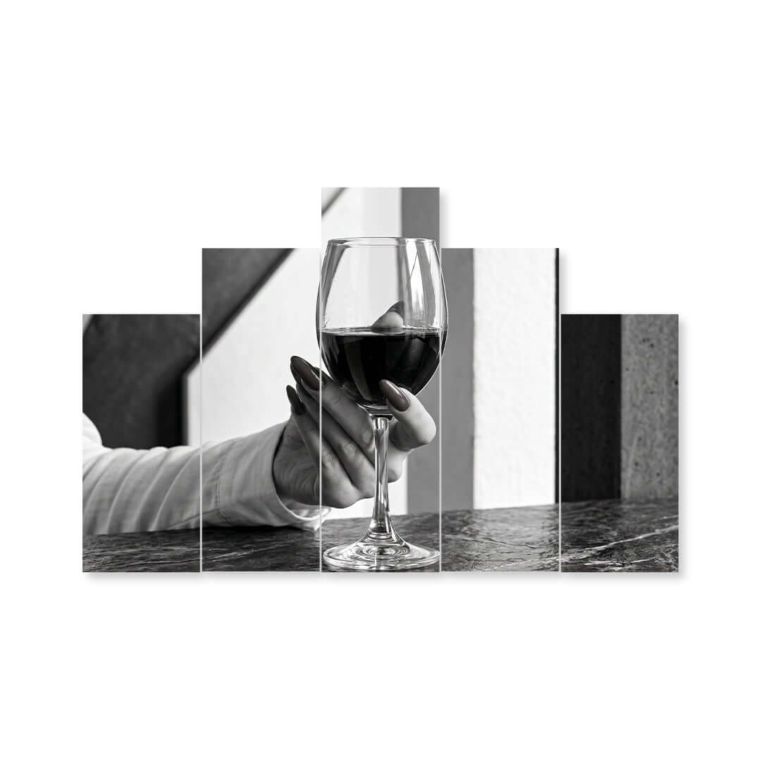Cuadro de Metacrilato Copa de Vino | Decoración Elegante