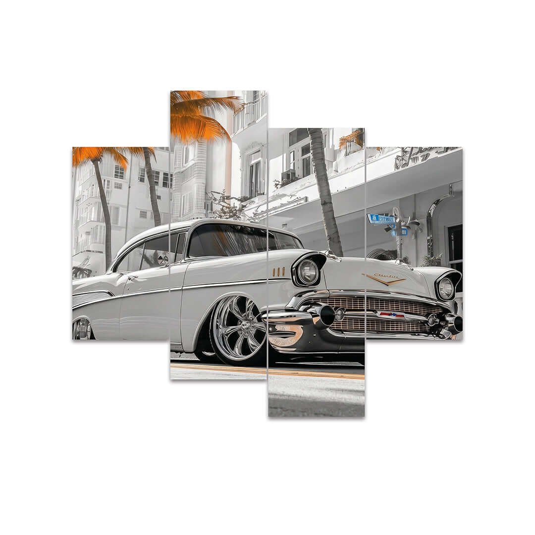 Cuadro de Metacrilato Chevrolet Bel Air 1957 | Decoración de Coches