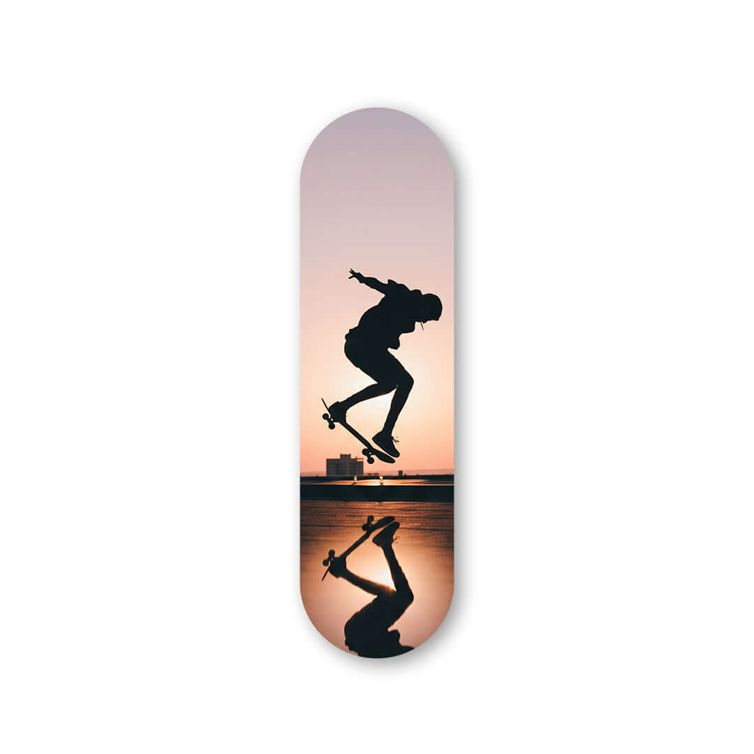 Cuadro Patineta con Skater | Decoración Urbana