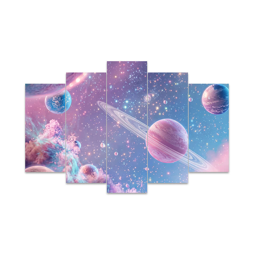 Cuadro de Metacrilato Planetas | Decoración Espacial