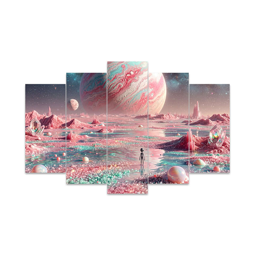 Cuadro de Metacrilato Júpiter | Decoración Espacial