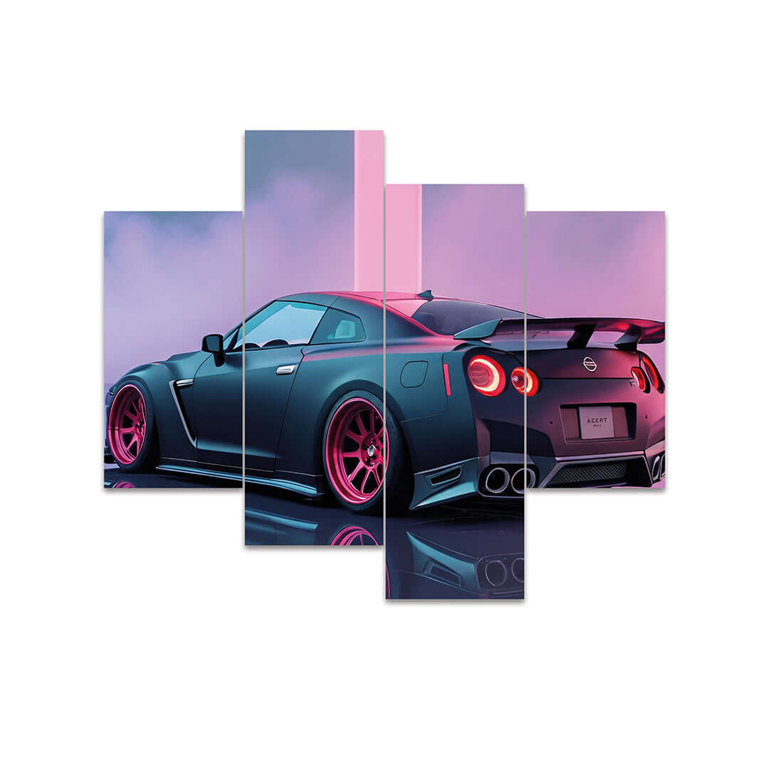 Cuadro de Metacrilato Nissan GT-R | Decoración de Coches
