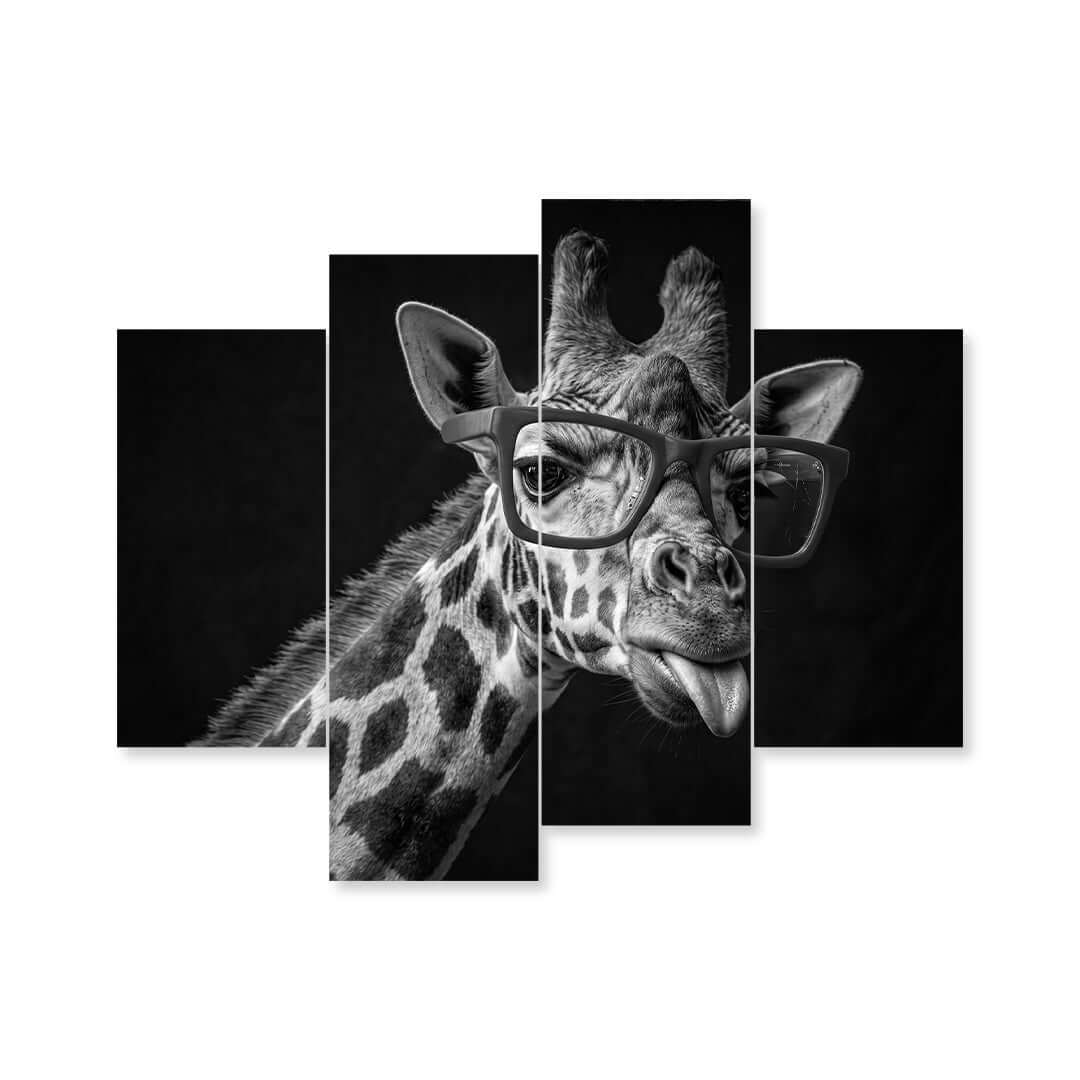 Cuadro de Metacrilato Jirafa | Decoración Moderna de Pared