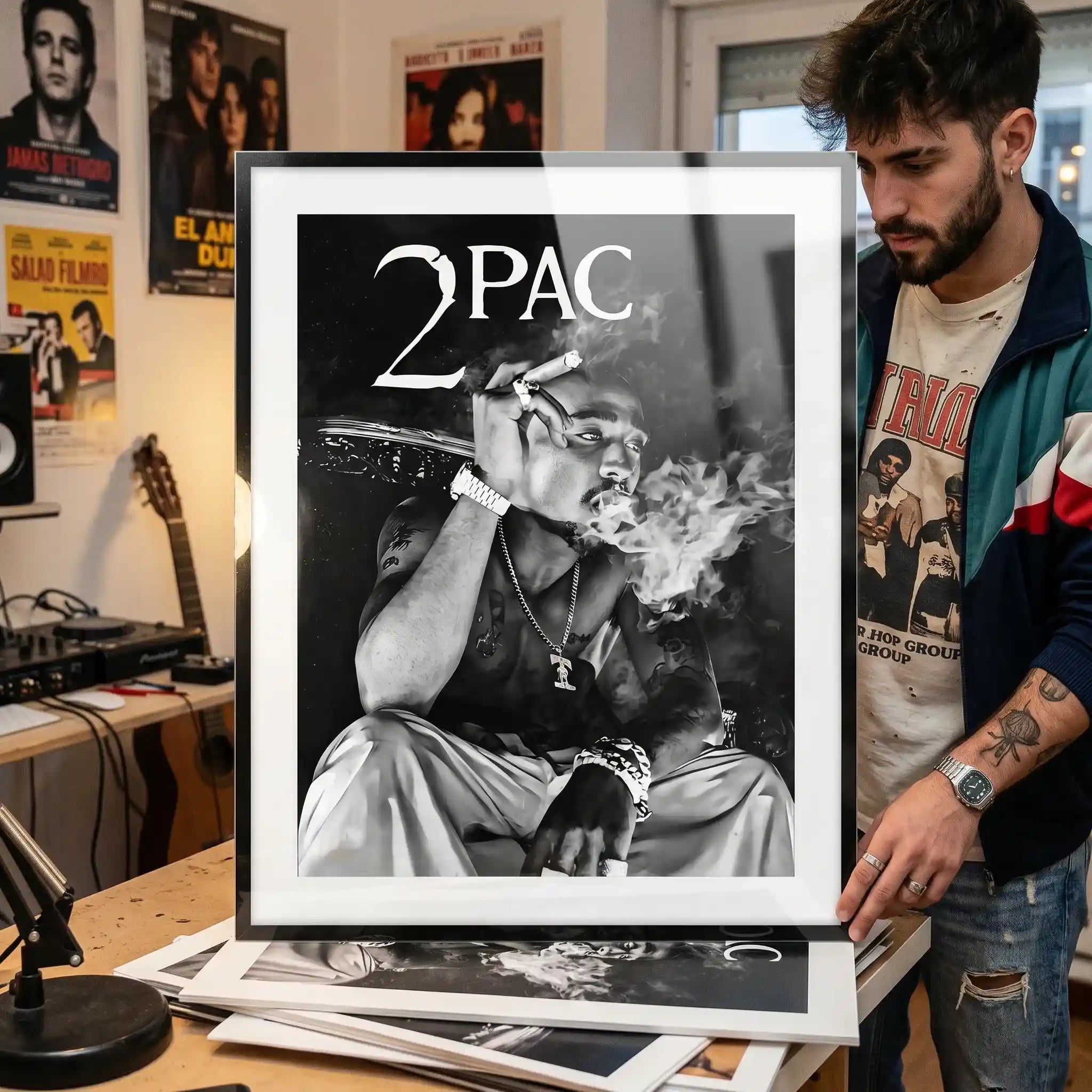 Cuadro Póster 2Pac | Decoración Hip Hop