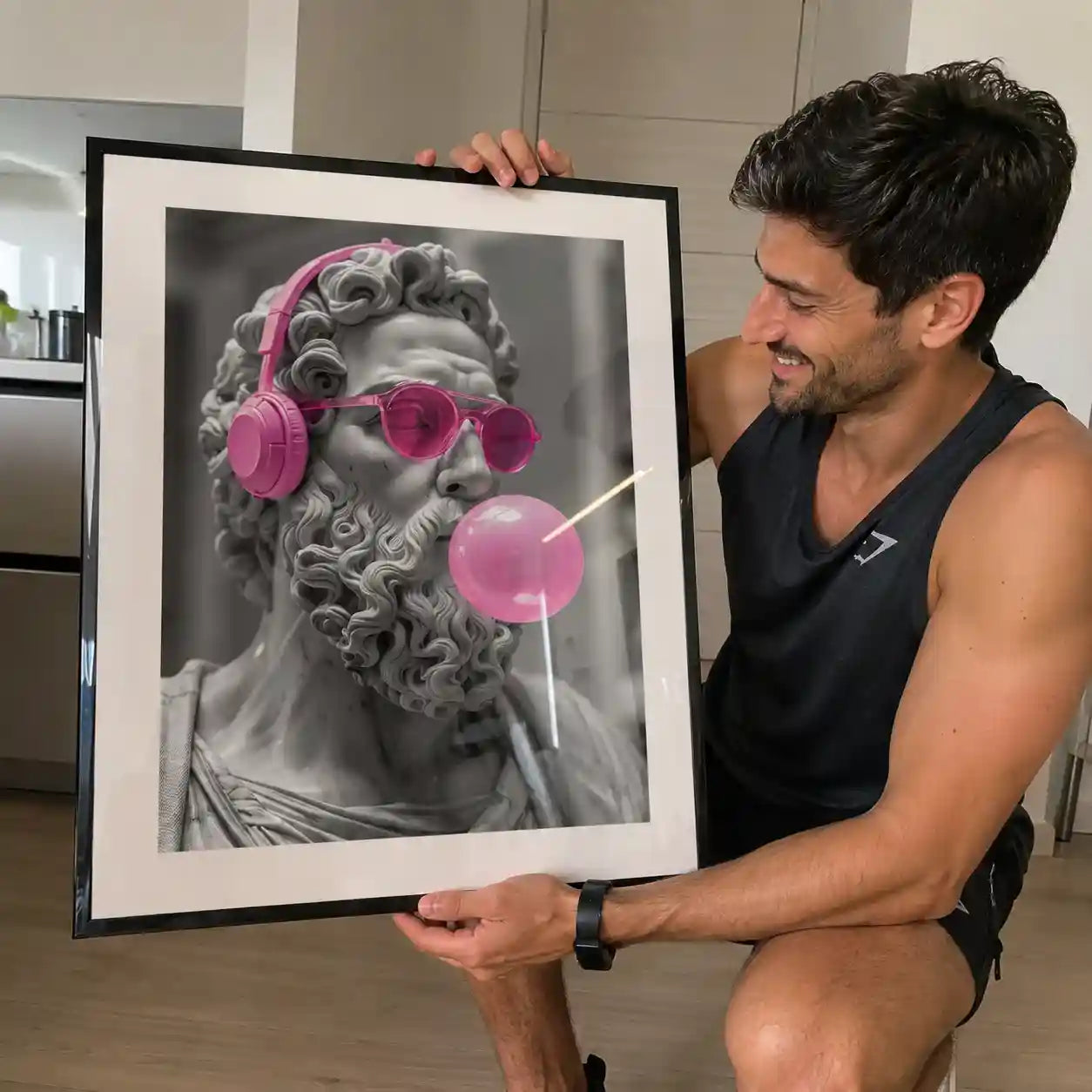 Cuadro Pop Art | Bubblegum Pink