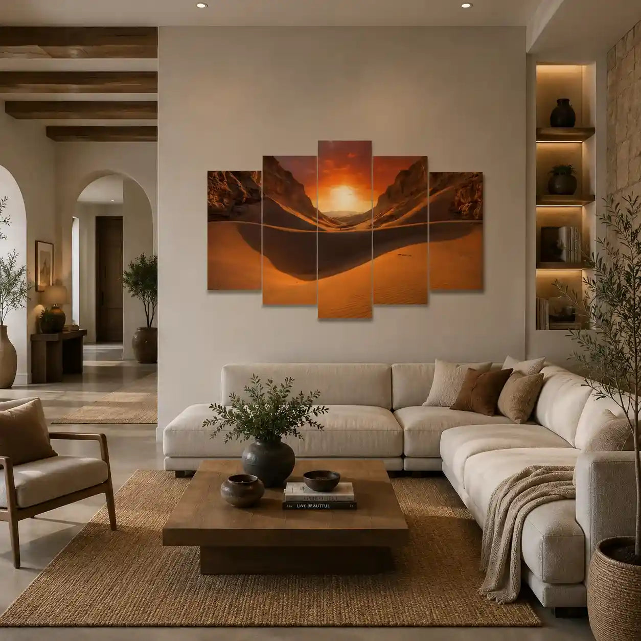 Cuadro de Metacrilato Desierto | Decoración de Paisajes