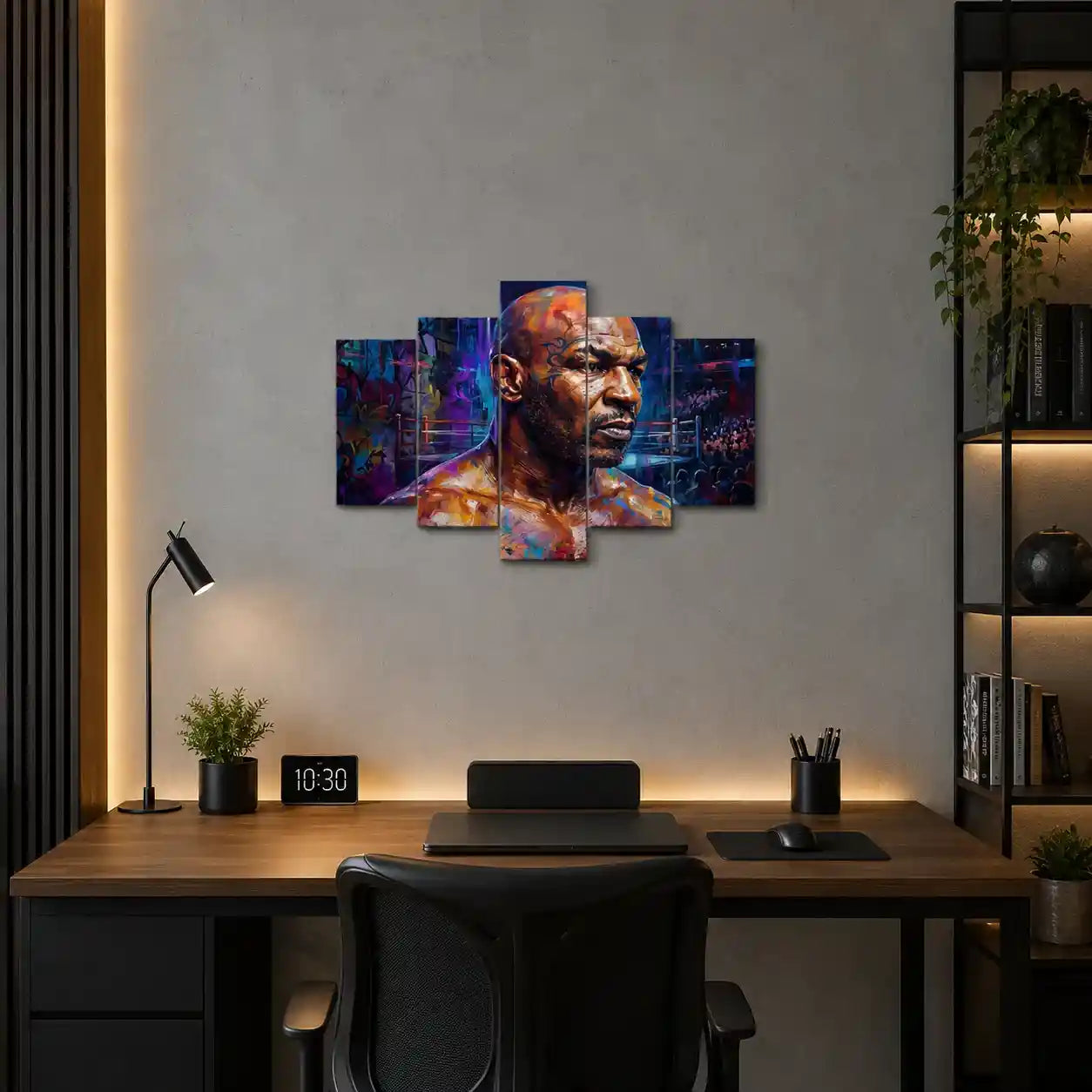 Cuadro de Metacrilato Mike Tyson | Decoración de Boxeo