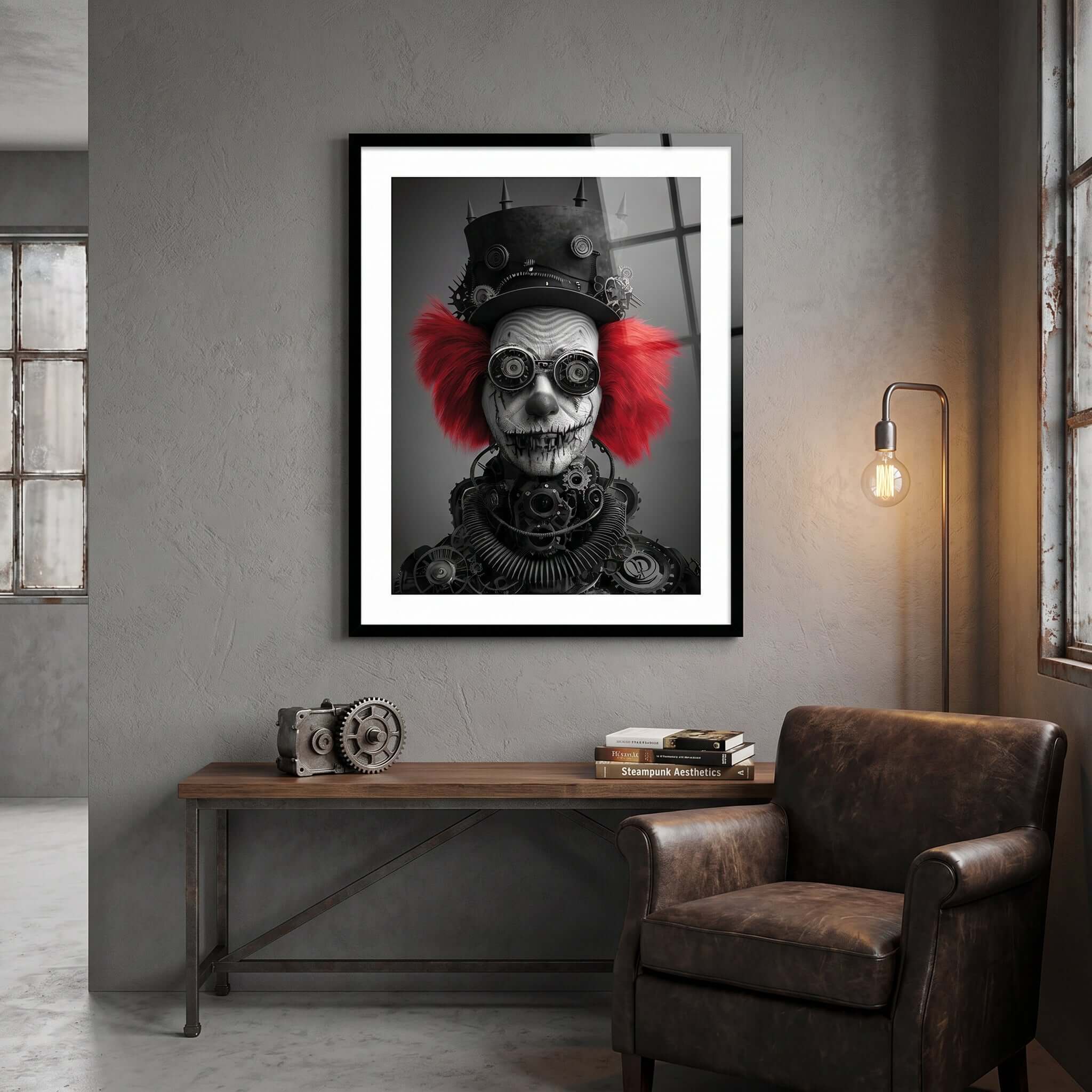 Cuadro Póster Steampunk | Decoración Oscura y Alternativa