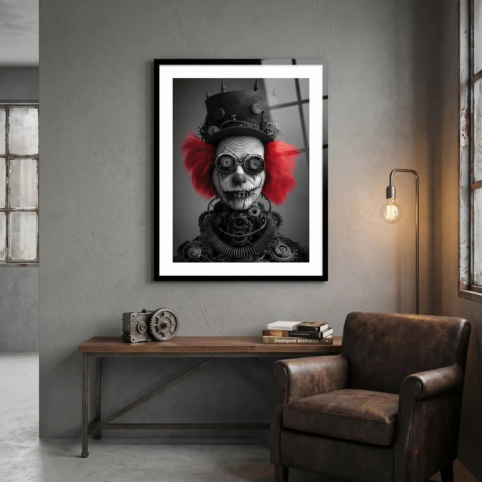 Cuadro Póster Steampunk | Decoración Oscura y Alternativa