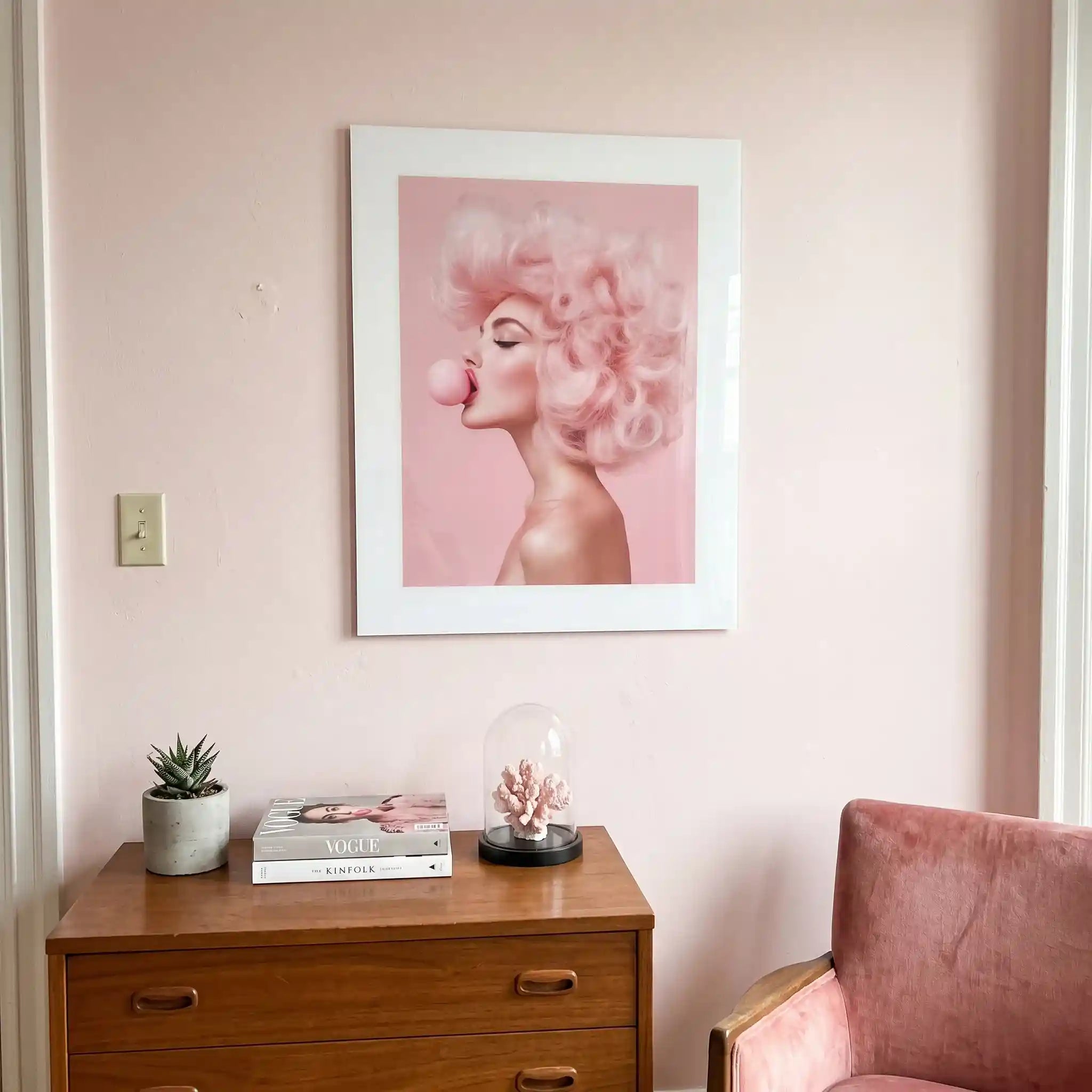 Cuadro Pink Bubble | Sweet Pop