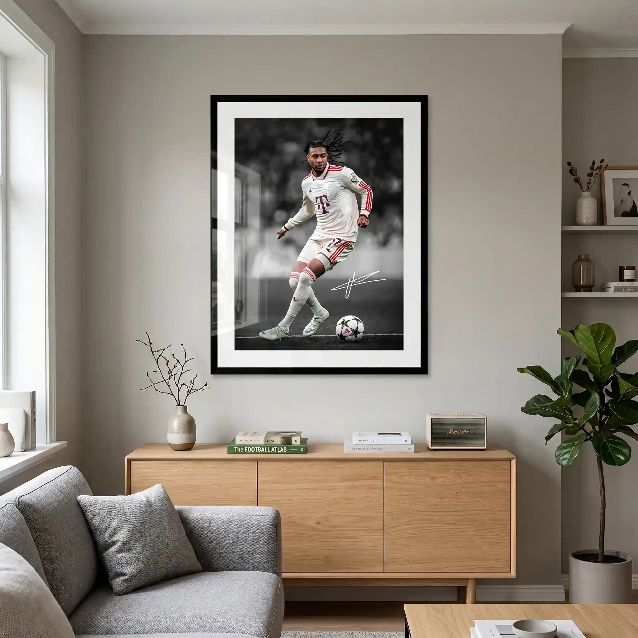 Cuadro Póster Michael Olise | Decoración de Fútbol