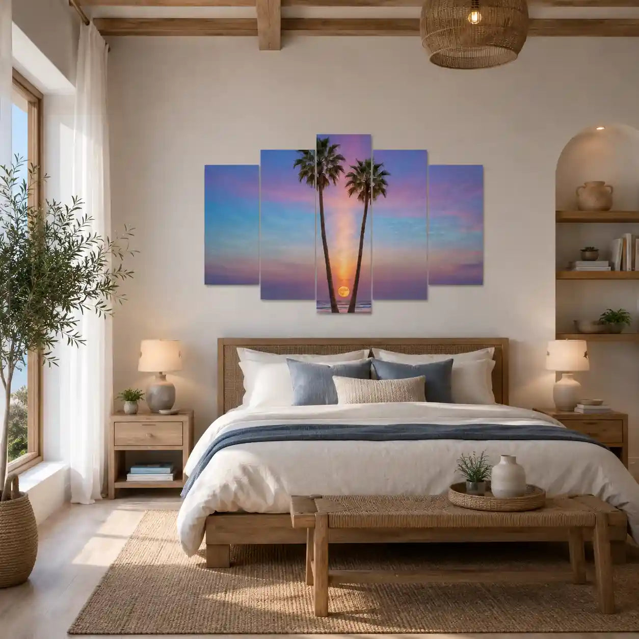 Cuadro de Metacrilato Palmeras | Decoración Tropical