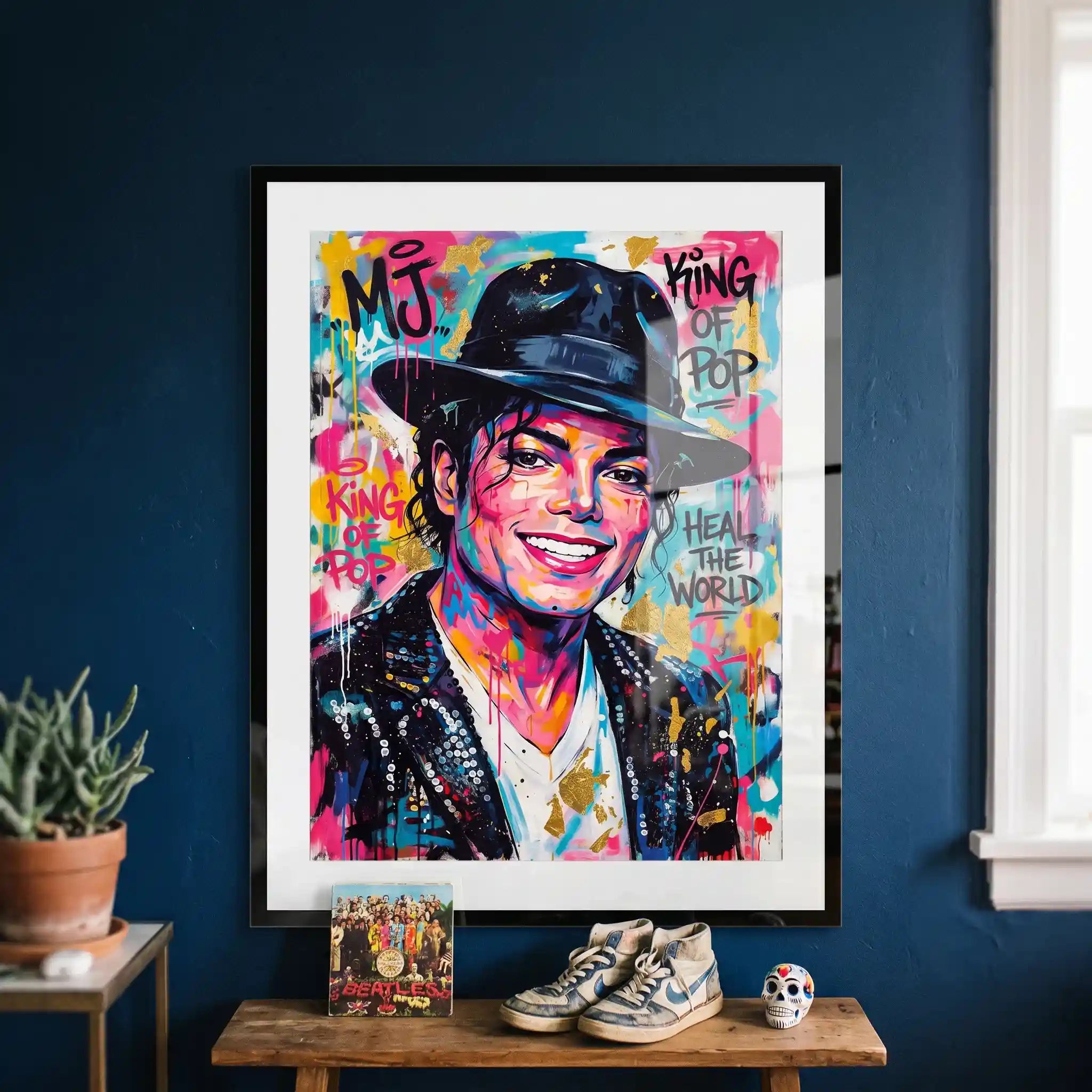 Cuadro Pop Art | Rey del Pop | Icono Musical Urbano