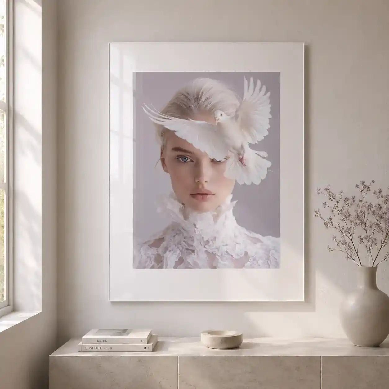 Cuadro White Dove | Pure Elegance