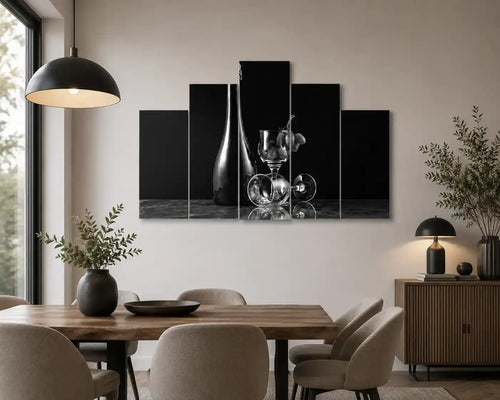 Cuadro de Metacrilato Botella de Vino | Decoración Elegante