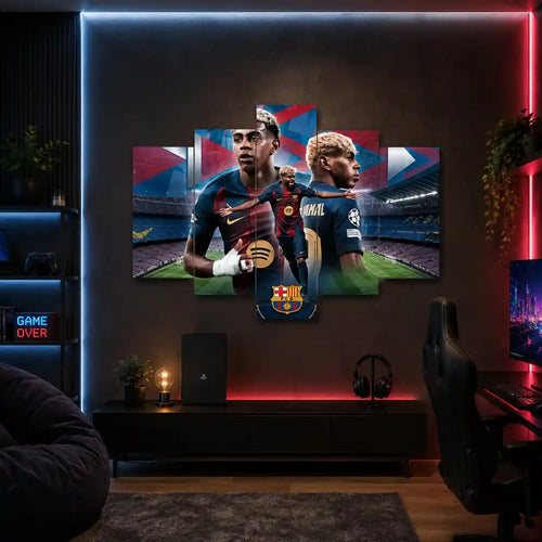 Cuadro de Metacrilato Lamine Yamal | Decoración de Fútbol