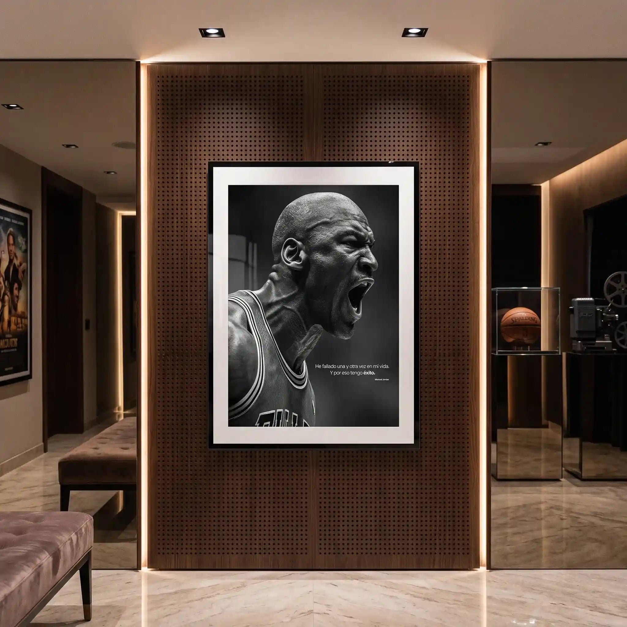 Cuadro Motivacional Michael Jordan | Fallar para Alcanzar el Éxito