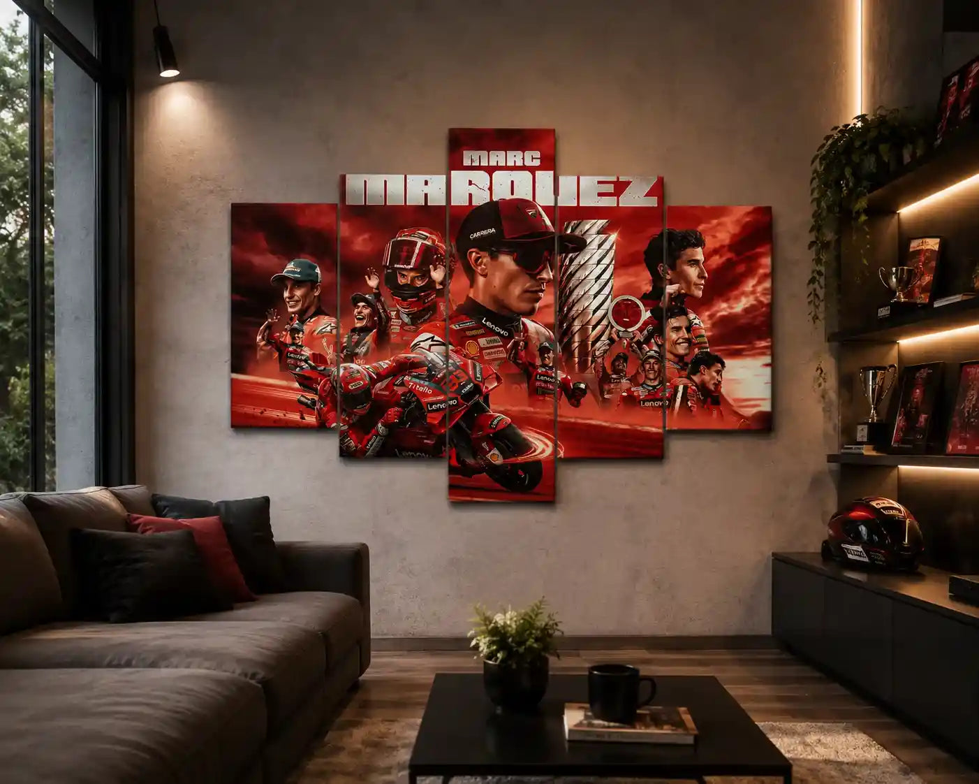 Cuadro de Metacrilato Marc Márquez | Decoración MotoGP