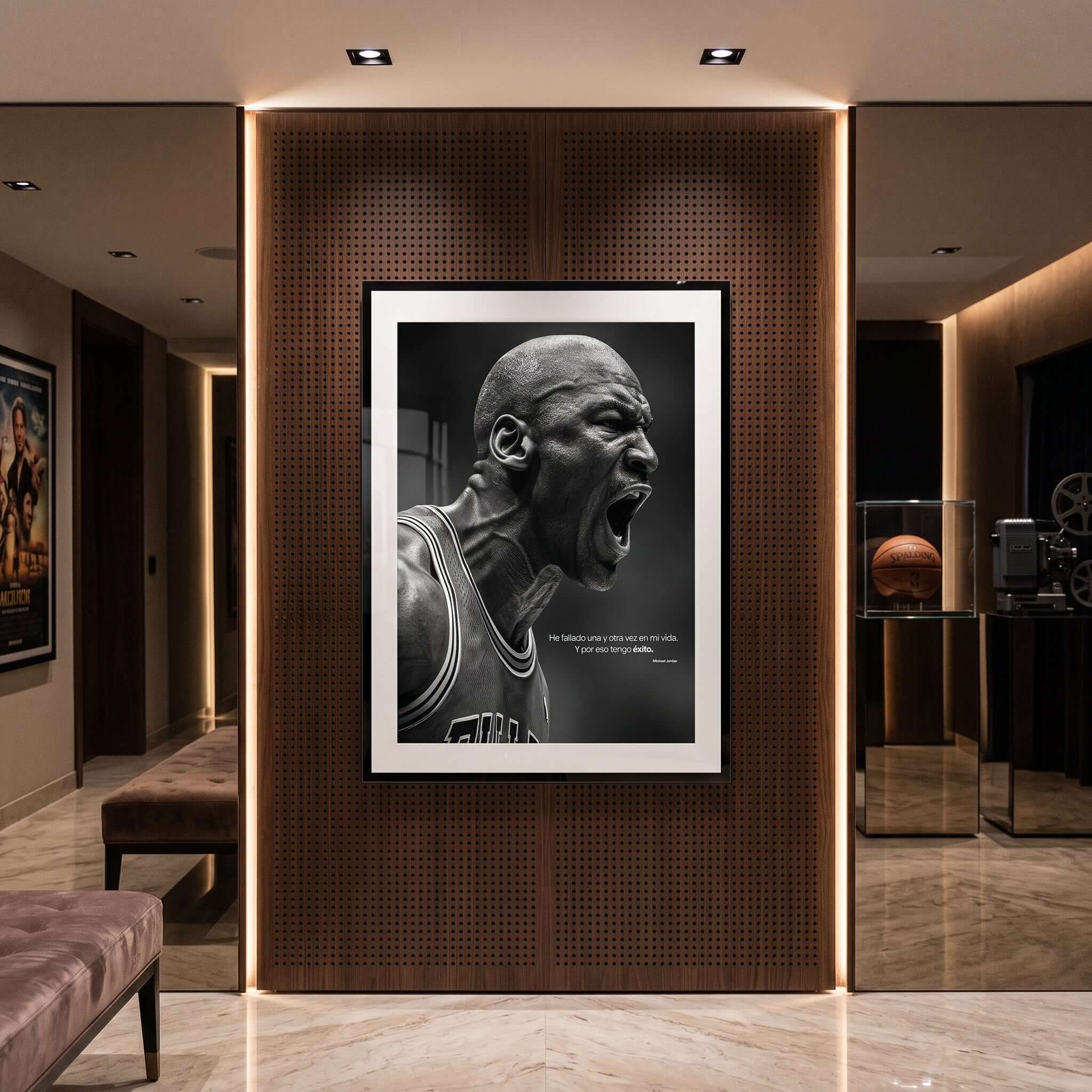 Cuadro Póster Michael Jordan | Decoración de Baloncesto