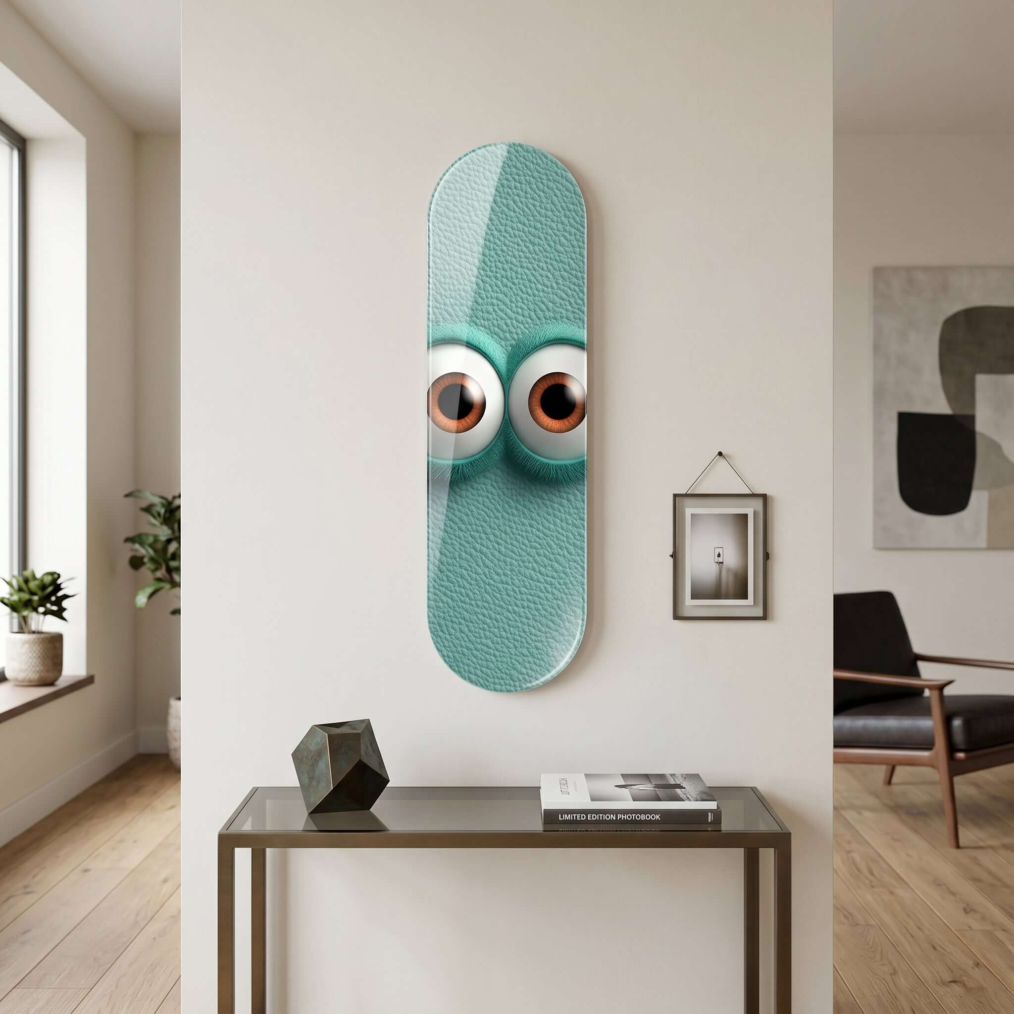 Cuadro Patineta con Ojos Divertidos | Decoración Juvenil