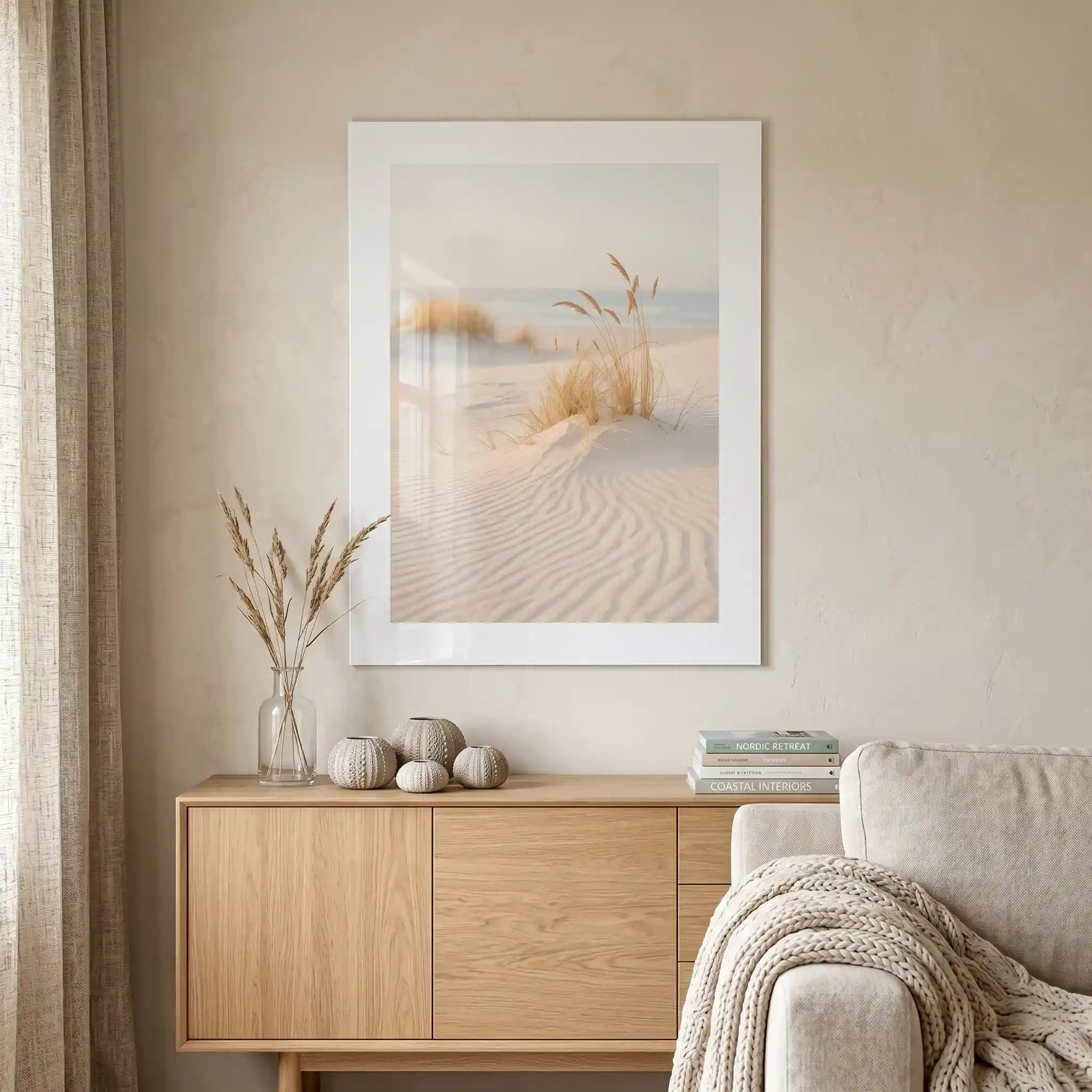 Cuadro Póster Dunas de Playa | Estilo Natural Minimalista