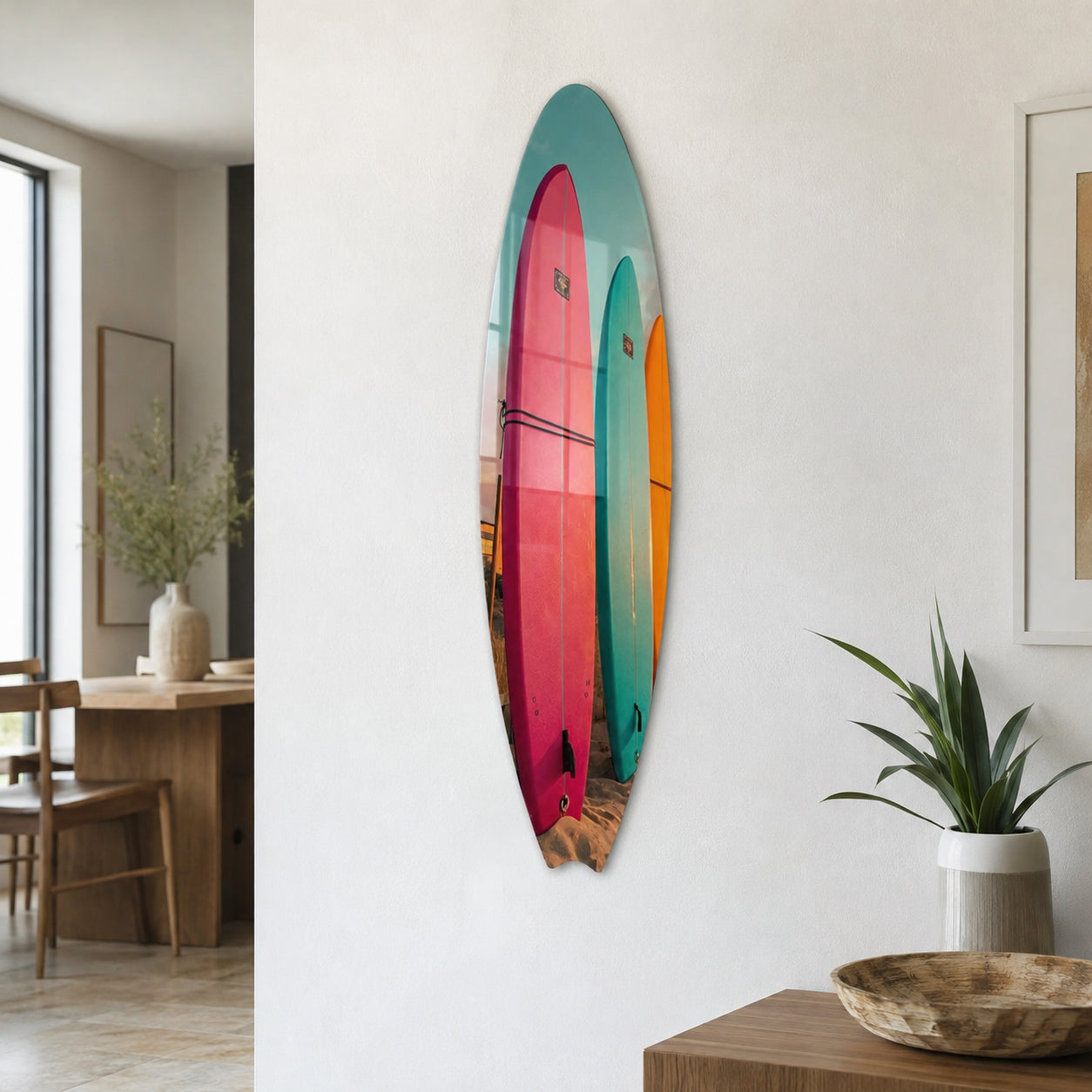 Cuadro Decorativo Tabla de Surf | Sunset Boards