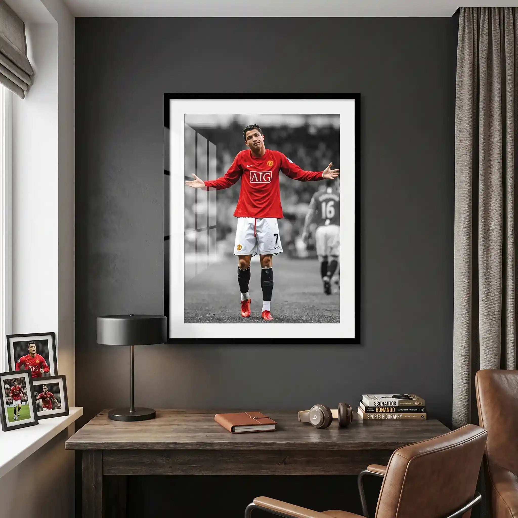 Cuadro Póster Cristiano Ronaldo | Decoración de Fútbol