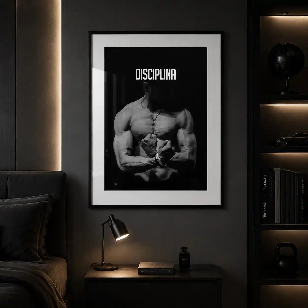 Cuadro Motivacional | Disciplina | Fuerza y Constancia