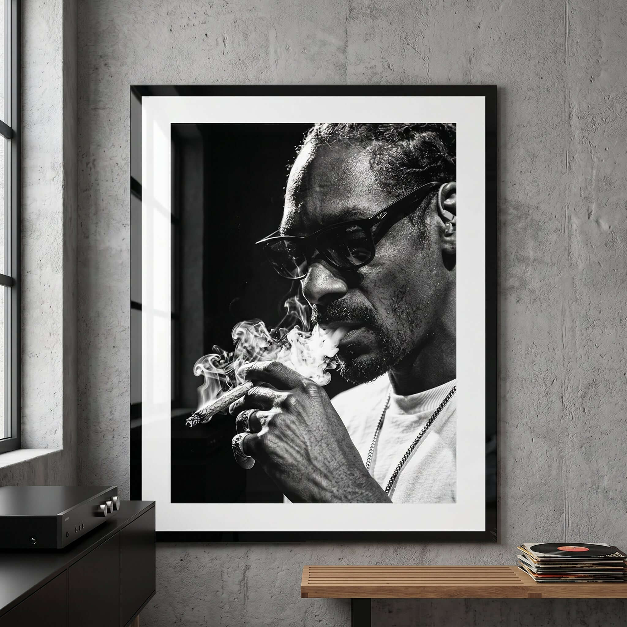 Cuadro Póster Snoop Dogg | Decoración Hip Hop