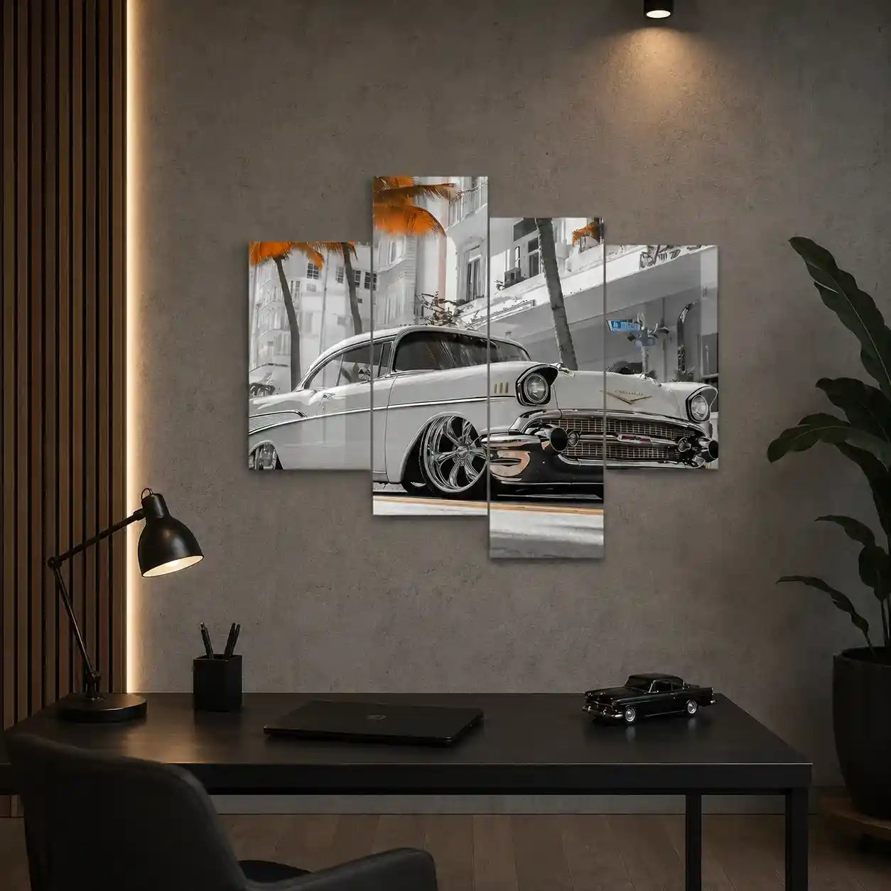 Cuadro de Metacrilato Chevrolet Bel Air 1957 | Decoración de Coches