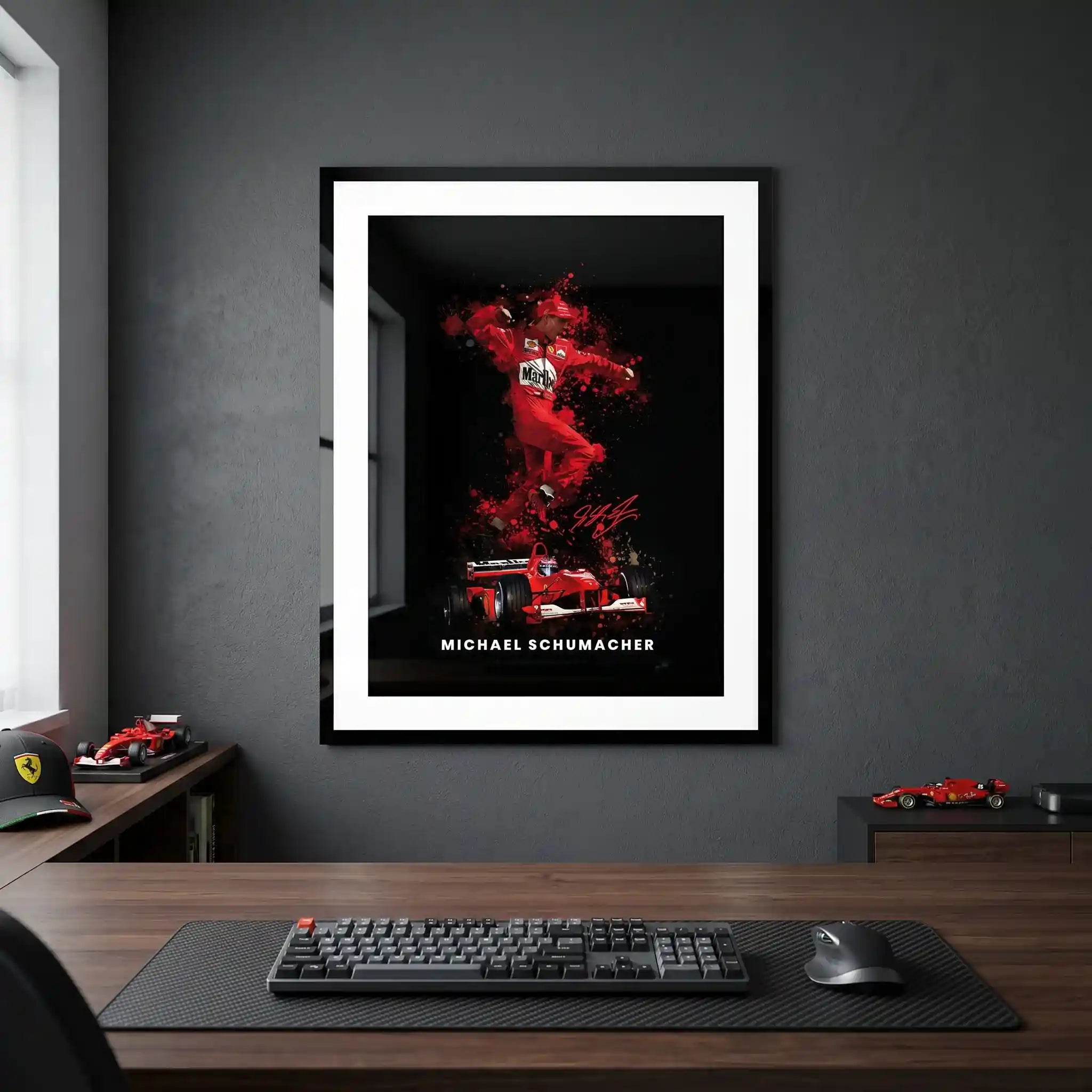 Cuadro Póster Michael Schumacher | Decoración Fórmula 1
