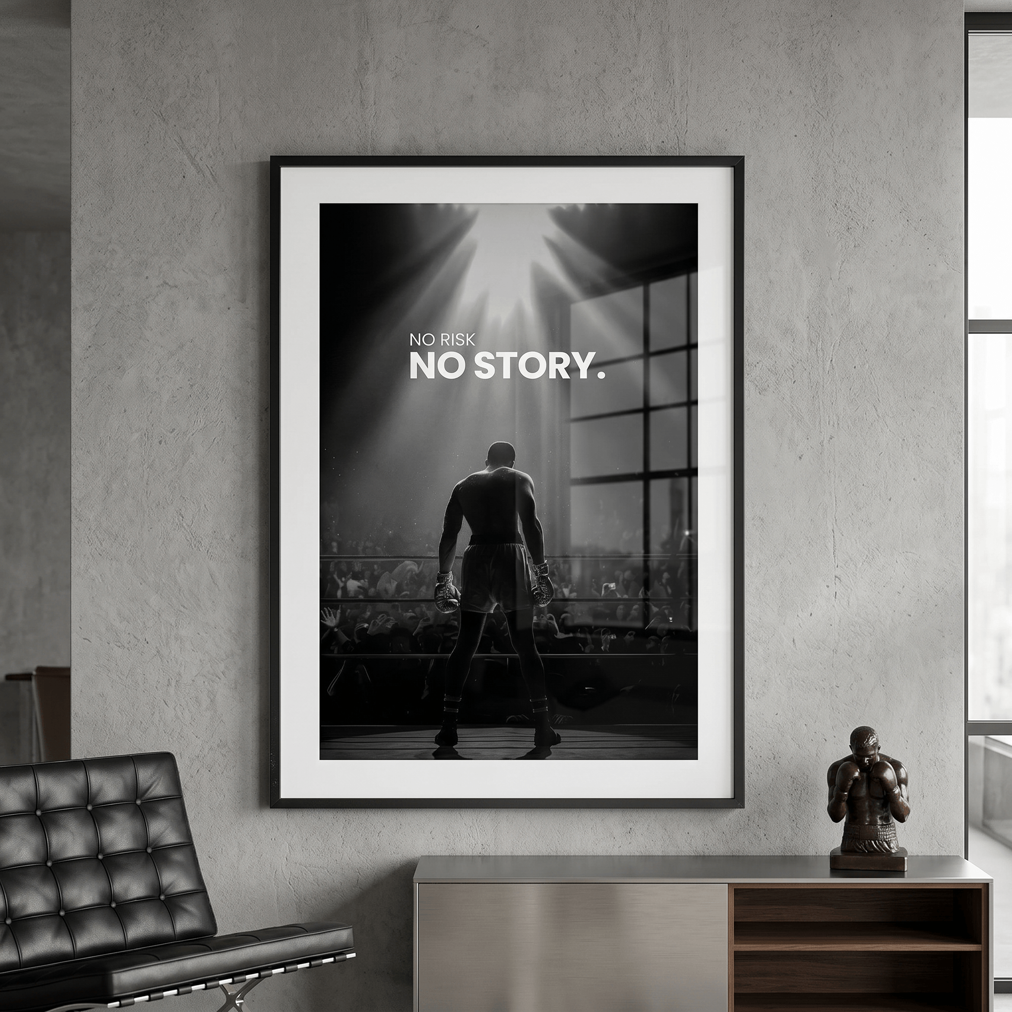 Cuadro Póster No Story | Decoración Motivacional