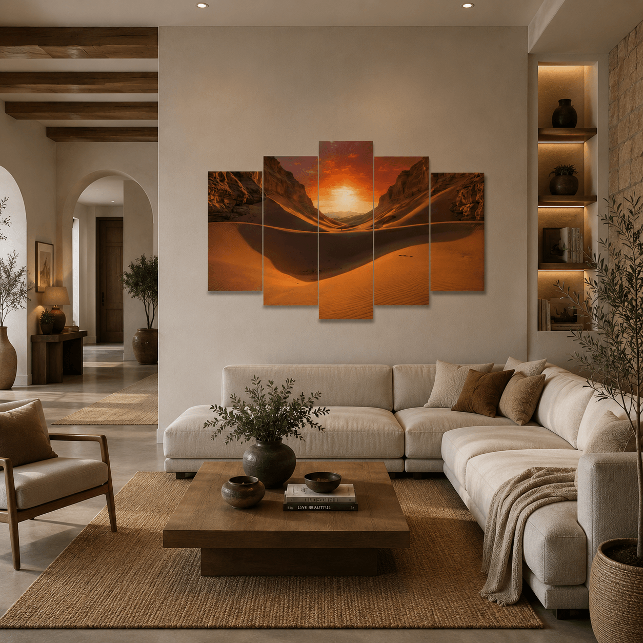 Cuadro de Metacrilato Desierto | Decoración de Paisajes