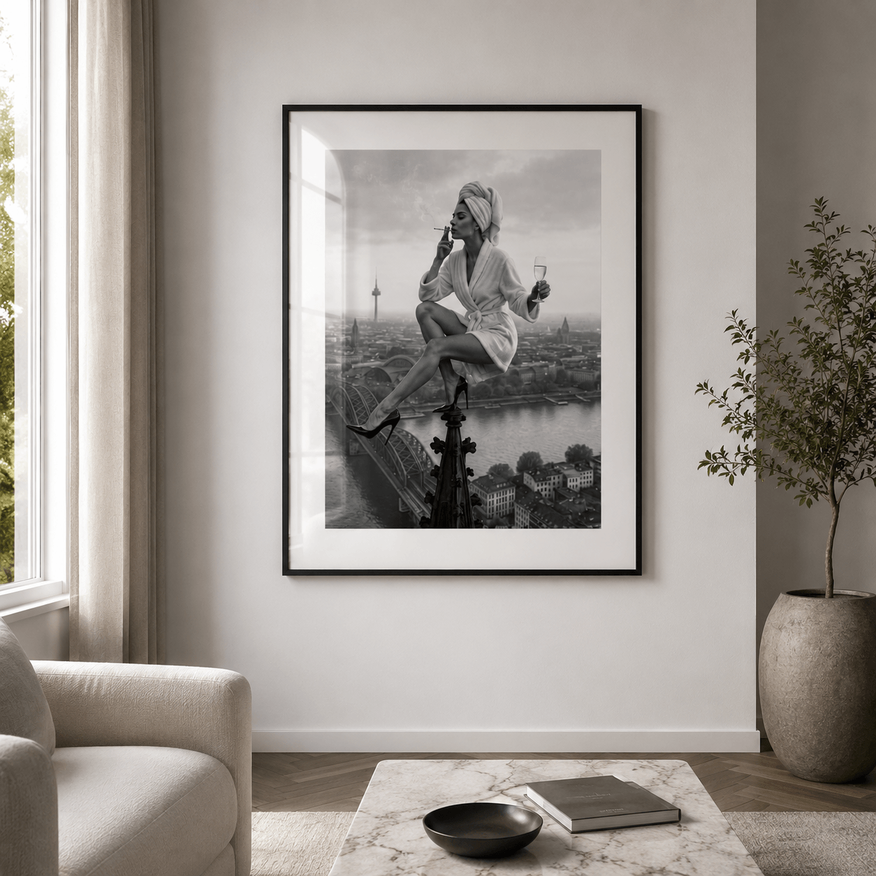Cuadro Póster Mujer con Tacones | Decoración Elegante