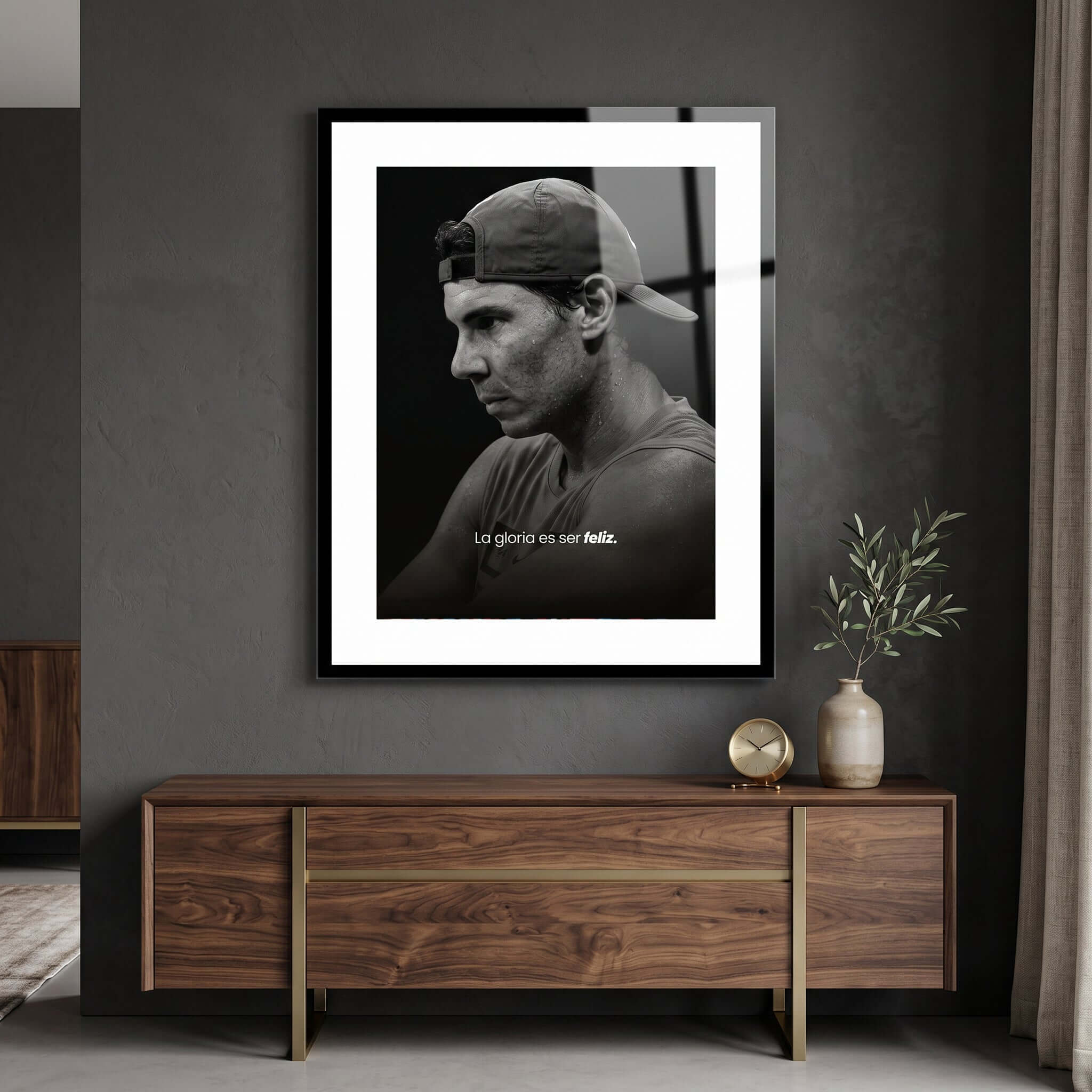 Cuadro Póster Rafael Nadal | Decoración de Tenis