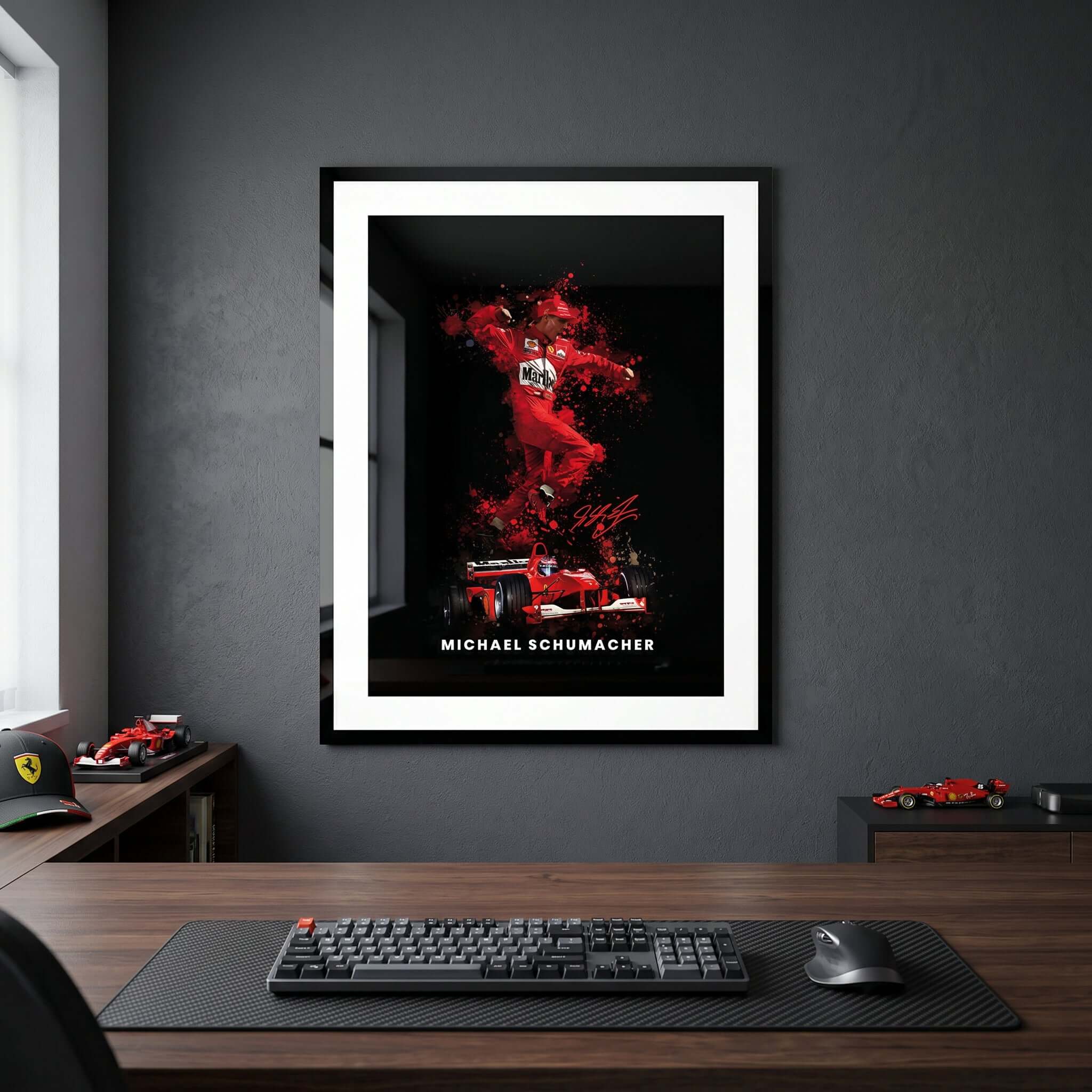 Cuadro Póster Michael Schumacher | Decoración Fórmula 1