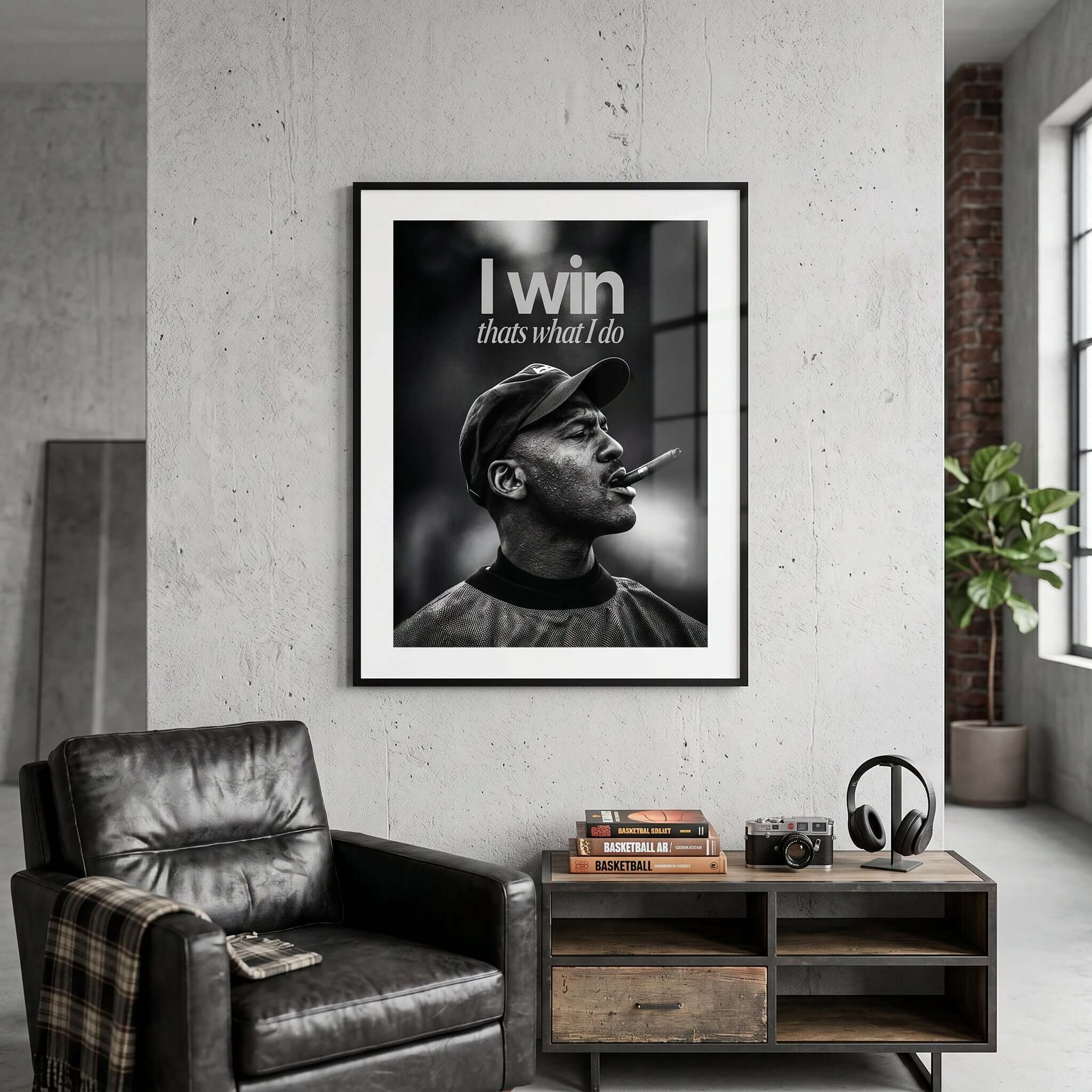 Cuadro Póster I Win | Decoración Motivacional