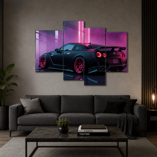 Cuadro de Metacrilato Nissan GT-R | Decoración de Coches