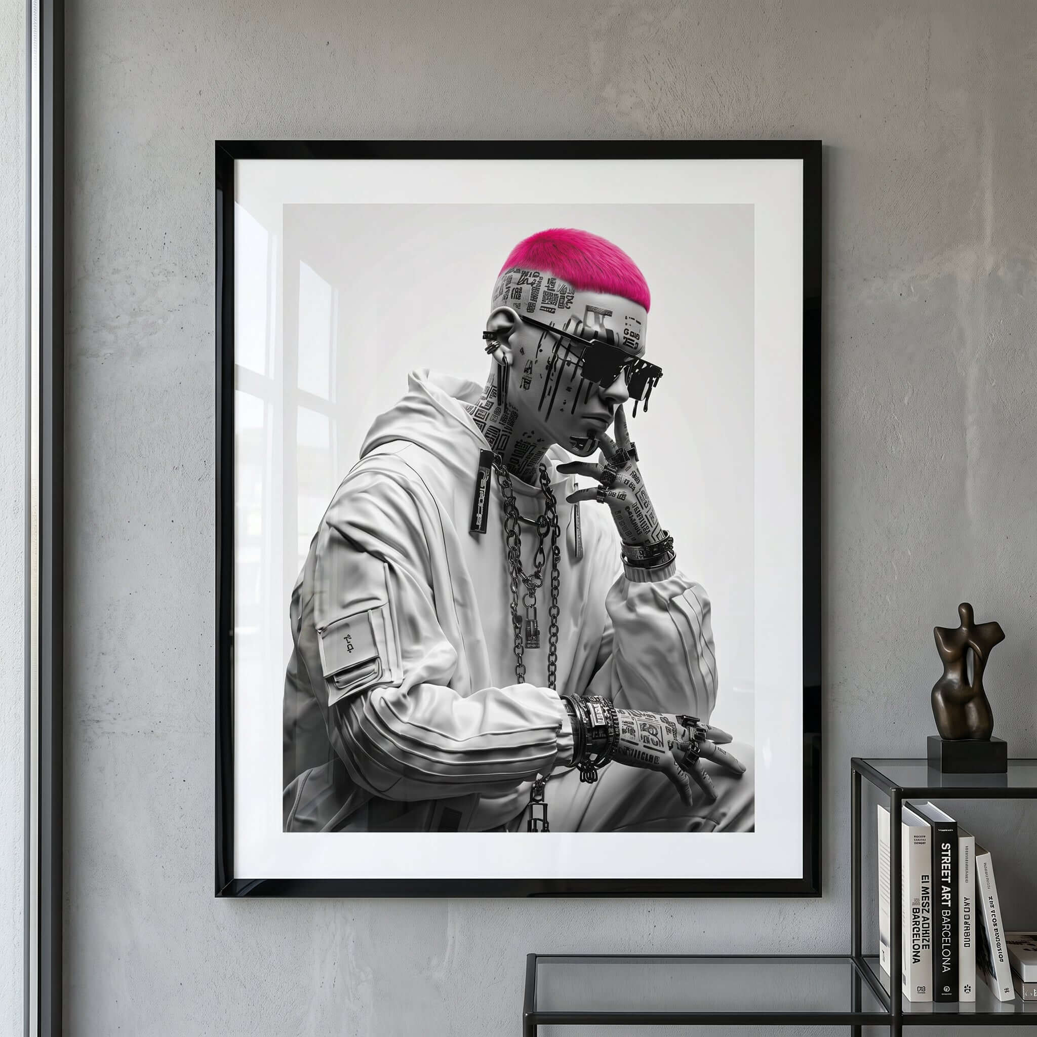 Cuadro Póster Techwear | Decoración Urbana Futurista