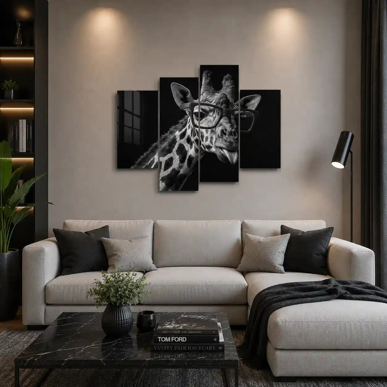 Cuadro de Metacrilato Jirafa | Decoración Moderna de Pared