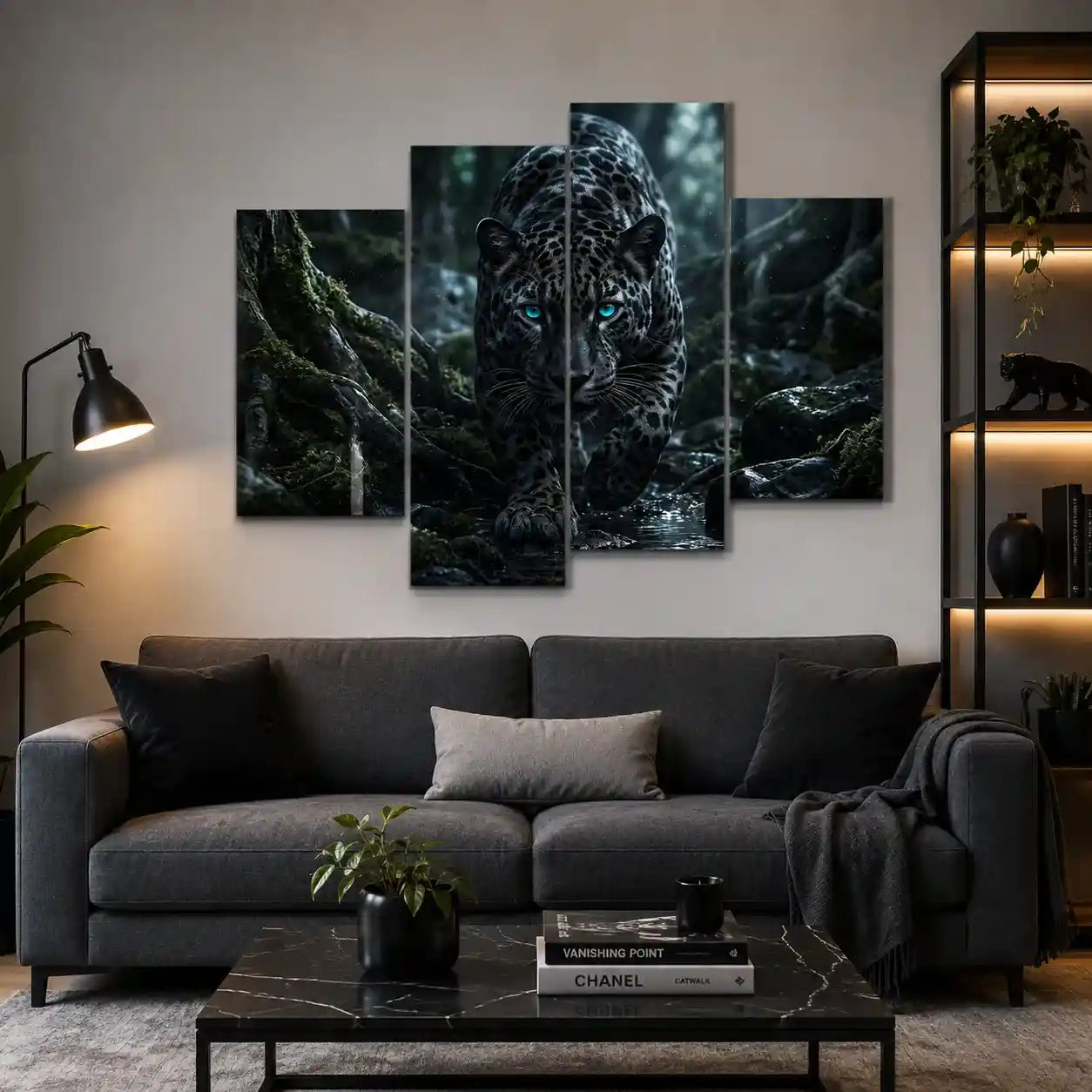 Cuadro de Metacrilato Pantera Negra | Decoración Moderna