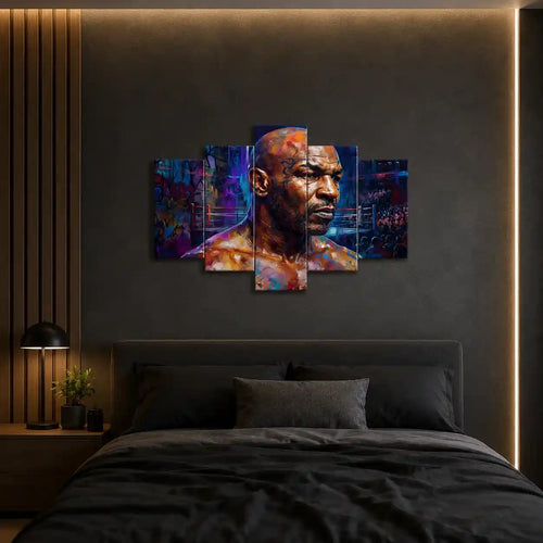Cuadro de Metacrilato Mike Tyson | Decoración de Boxeo