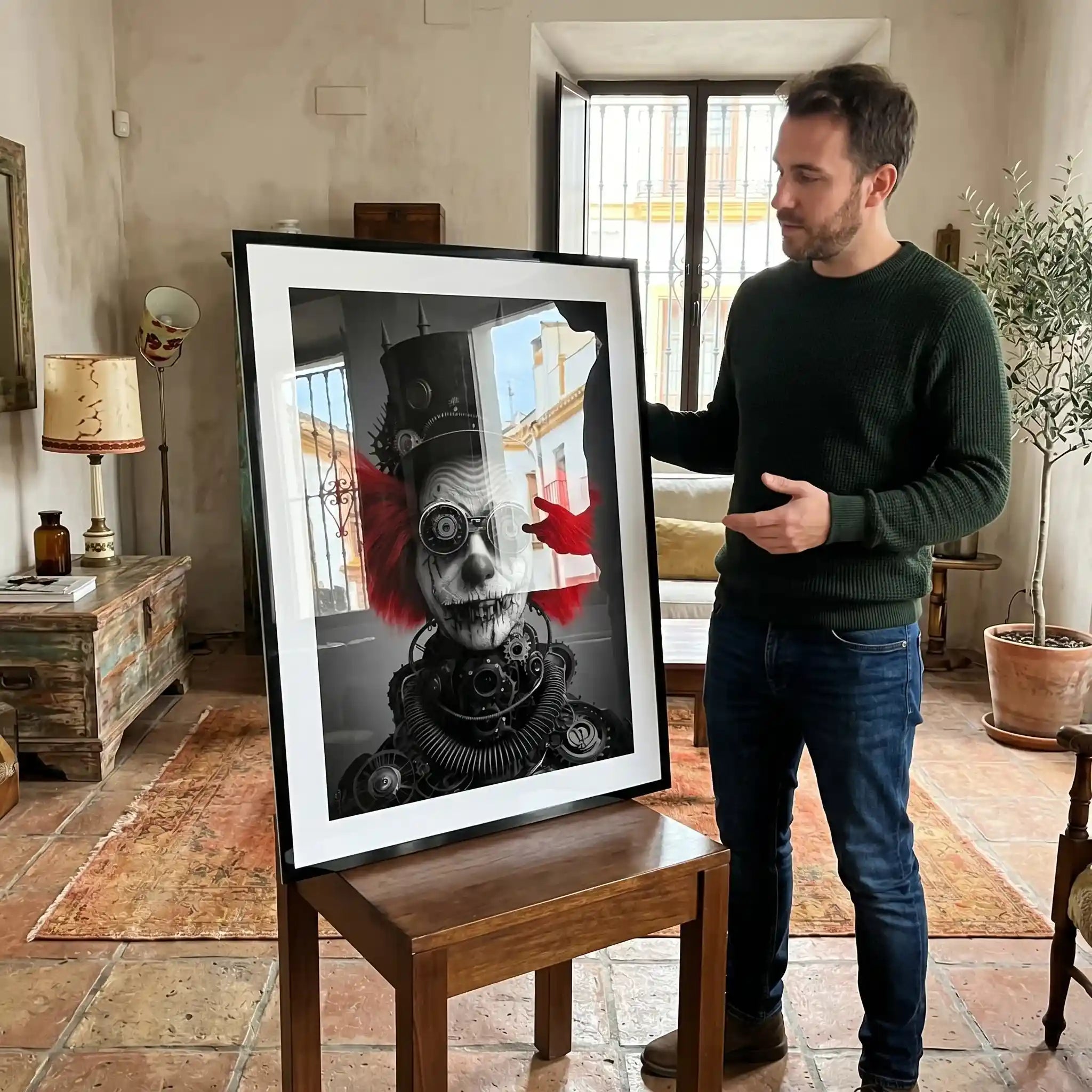 Cuadro Póster Steampunk | Decoración Oscura y Alternativa