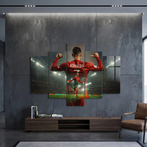 Cuadro de Metacrilato Cristiano Ronaldo | Decoración de Fútbol