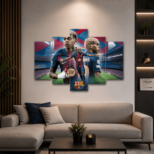 Cuadro de Metacrilato Lamine Yamal | Decoración de Fútbol